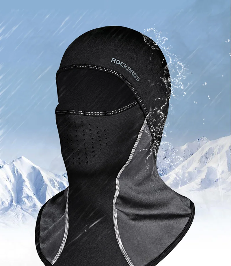 Велосипедная маска для лица зимняя ветрозащитная флисовая Лыжная Спортивная маска теплый для шеи шарф Балаклава из «дышащей» ткани маска велосипедиста головной убор