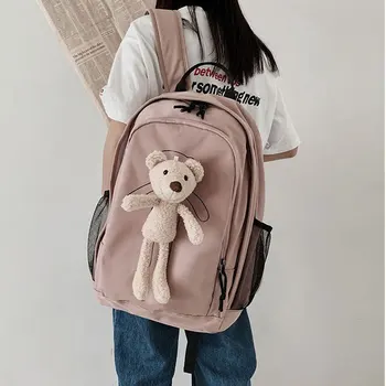 

School Bag Korean-style Harajuku Ulzzang High School Students Junior High School STUDENT'S Versatile INS Wind Backpack