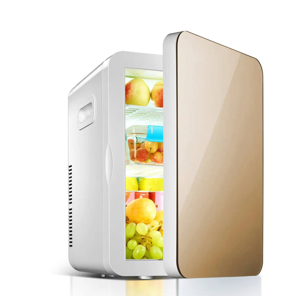 20L Kitchen Mini Refrigerators Fridge Freezer Small Refrigeration Frigobar Refrigerator Home Freezer Home appliances mini multifunction refrigerator cosmetics mask beverage dormitory refrigerators cooler warmer beauty fridge for car home