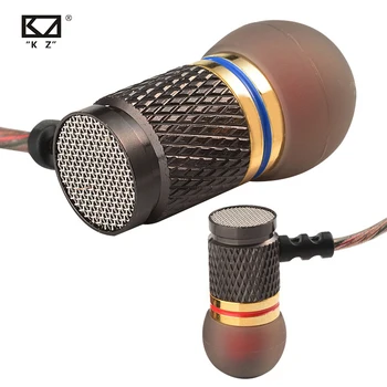 

KZ EDR1 Special Edition Gold Plated Housing Earphone With MIC 3.5mm HD HiFi In Ear Monitor Bass Stereo Earbuds For iPhone Huawei