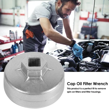 

65mm 14 Flutes Cap Oil Filter Wrench high quality aluminum Car Socket Remover Tool For Toyota A8 Honda Description