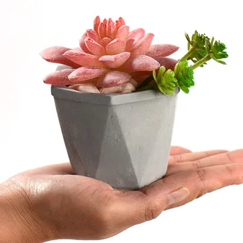

Silicone Concrete Mold Nordic Simplified Coment Flower Pots Mould