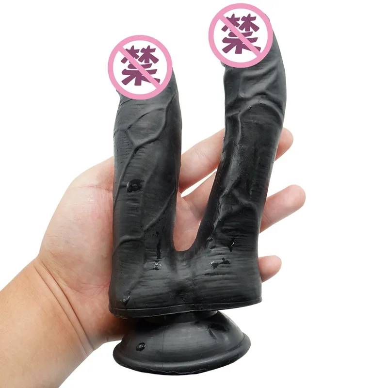 Cheap Price of  Lara headed dildo with suction cups simulation female masturbation