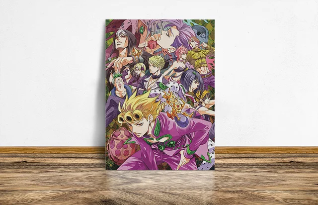 Jojo's Bizarre Adventure Part 5: Golden Wind - Giorno Poster Print –  YanimatorART