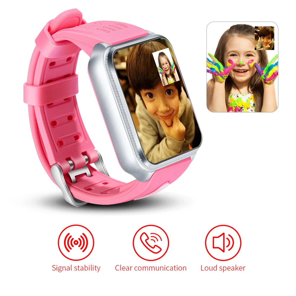 4G Smart Watch Android GPS Bluetooth WiFi 1.54Inch Screen 1080mAh big Battery 4GB 4core chip Camera 200pix