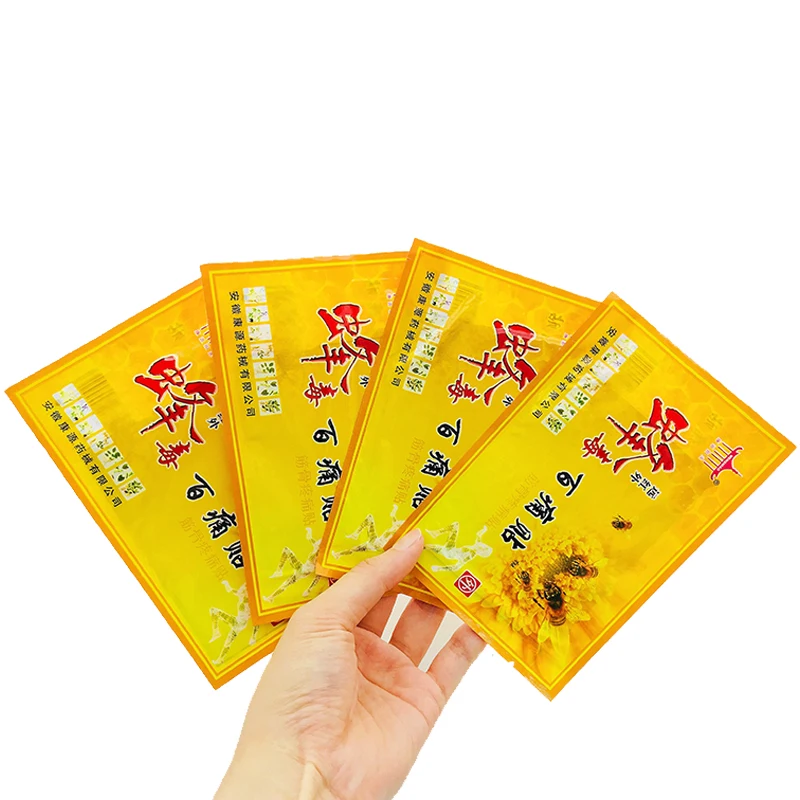 5bags Bee Venom Balm Joint Pain Patch Neck Back Body Relaxation Pain Killer Body Pain Relief Orthopedic Plasters A007
