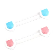 1 шт./компл. Детская безопасность замки и ленты Пластик замком для детей шкаф для защиты детей блокиратор для предохранительный замок для ящика