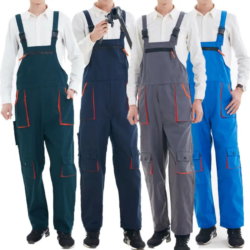 Womens Mens Brace Painters Overalls Coveralls Engineers Dungarees Casual Loose Jumpsuits Work Trousers Outfits Plus Size L-4XL Womens Mens Brace Painters Overalls Coveralls Engineers Dungarees Casual Loose Jumpsuits Work Trousers Outfits Plus Size L-4XL