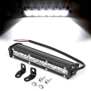 

1PCS 18W LED Work Light lamp Indicators Led working Lights Driving Offroad For Boat Tractor Truck 4x4 12V spot flood
