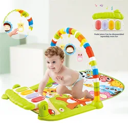 Tapis de gymnastique pour bébé, support de musique, de Fitness, pour l'éducation précoce, jouet pour ramper 