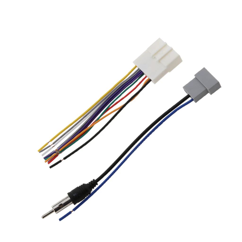 Car Speaker Radio Replacement Install Antenna Wire Harness for Nissan Xterra
