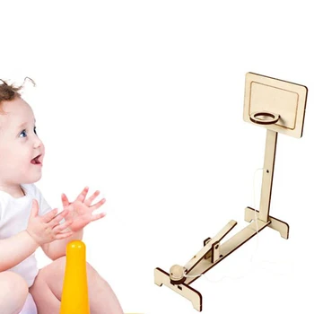 

New Kids Mini Basketball Action Figure Toy Children Scientific Experiment DIY Play Basketball Educational Toys For Children