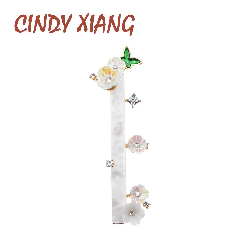 Женская Брошь в виде ракушки CINDY XIANG Элегантная В Виде Цветка|Броши| |