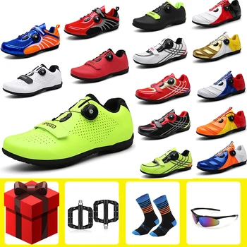 

Road Cycling Shoes Sapatilha Ciclismo MTB Men Sneakers Bicycle Mountain Bike Cycle Sneaker Triathlon Non Locking Sport Shoes