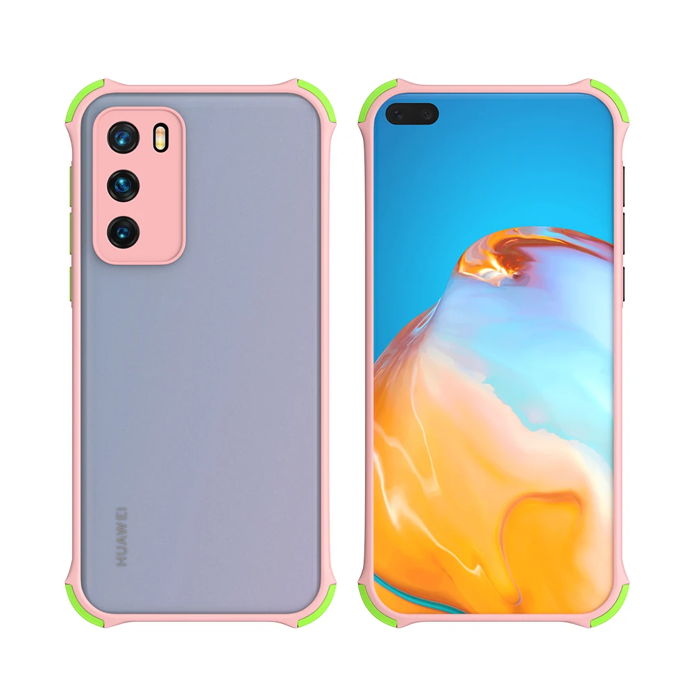 Huawei dustproof case Chống Sốc Ốp Lưng Áo Giáp Ốp Lưng Điện Thoại Huawei P30 P40 Lite 5G Giao Phối 20 30 Pro Nova 5 6 7 SE Camera Bảo Vệ Trong Suốt Cứng PC Bao pu case for huawei Cases For Huawei