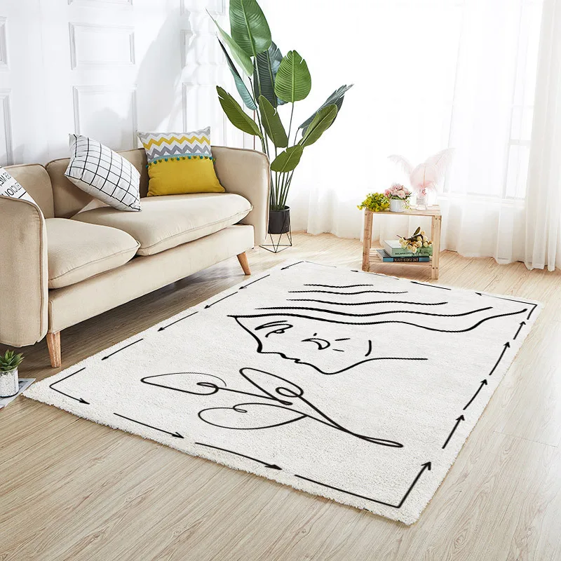 Tapis de sol en puzzle pour enfant couleur blanc • Tapis Modernes