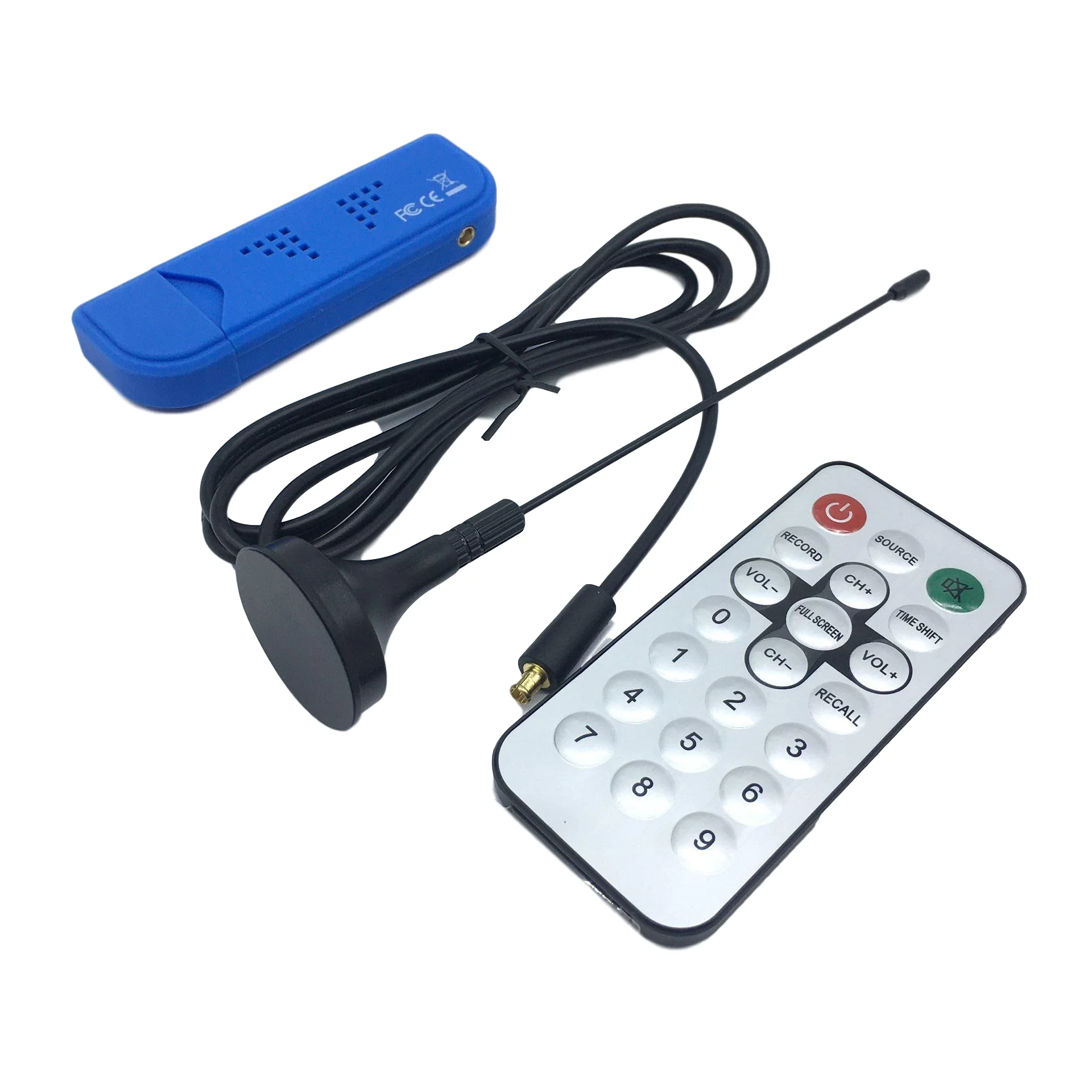 de TV USB 2,0, receptor de Digital con antena, Dongle Stick, DAB, FM, DVB RTL2832U, R820T, SDR, RTL SDR|Circuitos| - AliExpress