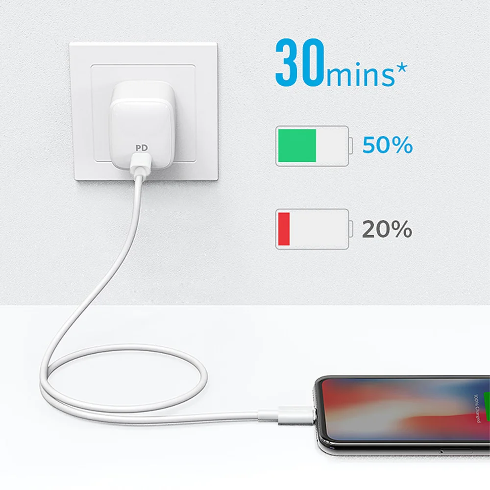 Nohon USB C порт для светильник кабель для iPhone 11 Pro Max X XS XR 8 7 Plus 18 Вт PD Быстрая зарядка type C кабель для передачи данных для Macbook