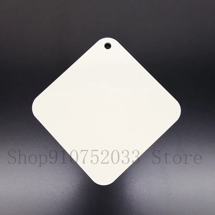 Factory Price!!! 100pcs/Lot Sublimation Blank Christmas Decoration Pendant MDF Two-sided Printing DIY gifts Heat Transfer free shipping 100pcs lot low price wholesale ballpoint pen customized logo heat transfer blank white pen