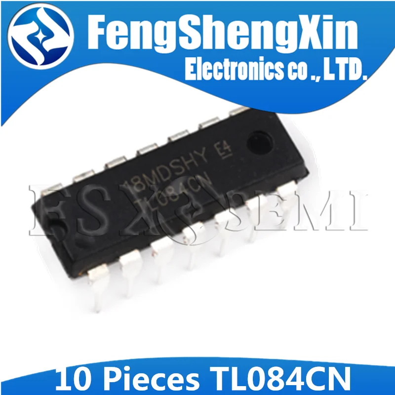 

10pcs/lot TL084CN TL084 JFET-INPUT OPERATIONAL AMPLIFIERS DIP-14