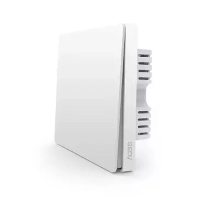 Настенный выключатель Xiaomi Aqara Smart Fire Wire Zero Line Двойной одиночный ключ ZiGBee настенный выключатель 2 версии приложение Mijia управление