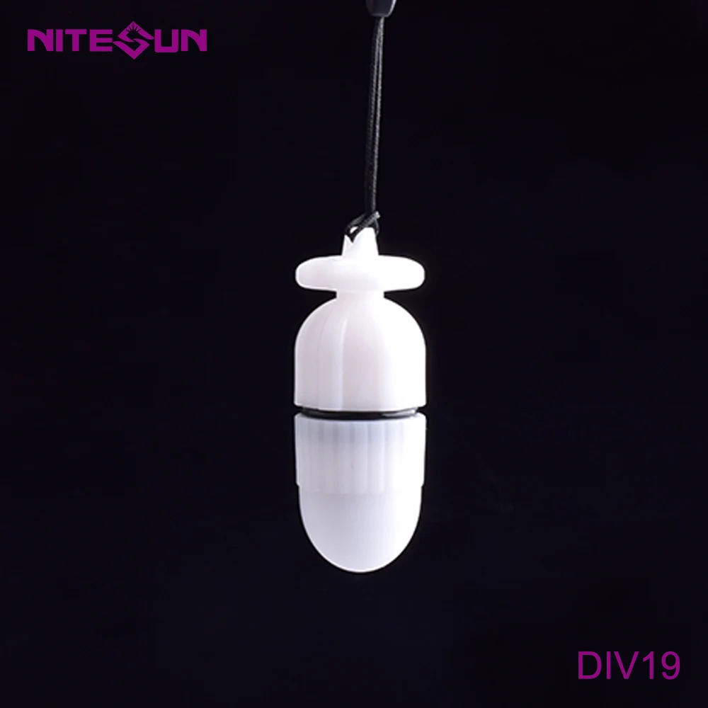 Фото Сигнальная лампа NITESUNS DIV19, компактная подводная спасательная мини-лампа, светодиодный сигнальный индикатор №3