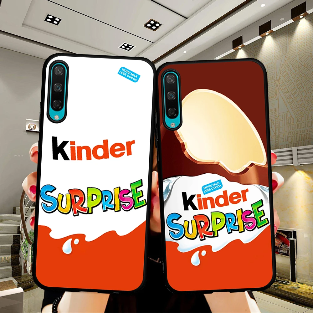 Чехол с конфетами и шоколадом Kinder Joy surprise egg для Huawei Honor 8 Lite 8X 8C 9X 9 10 20 Pro V20 10i 20i 8S 8A