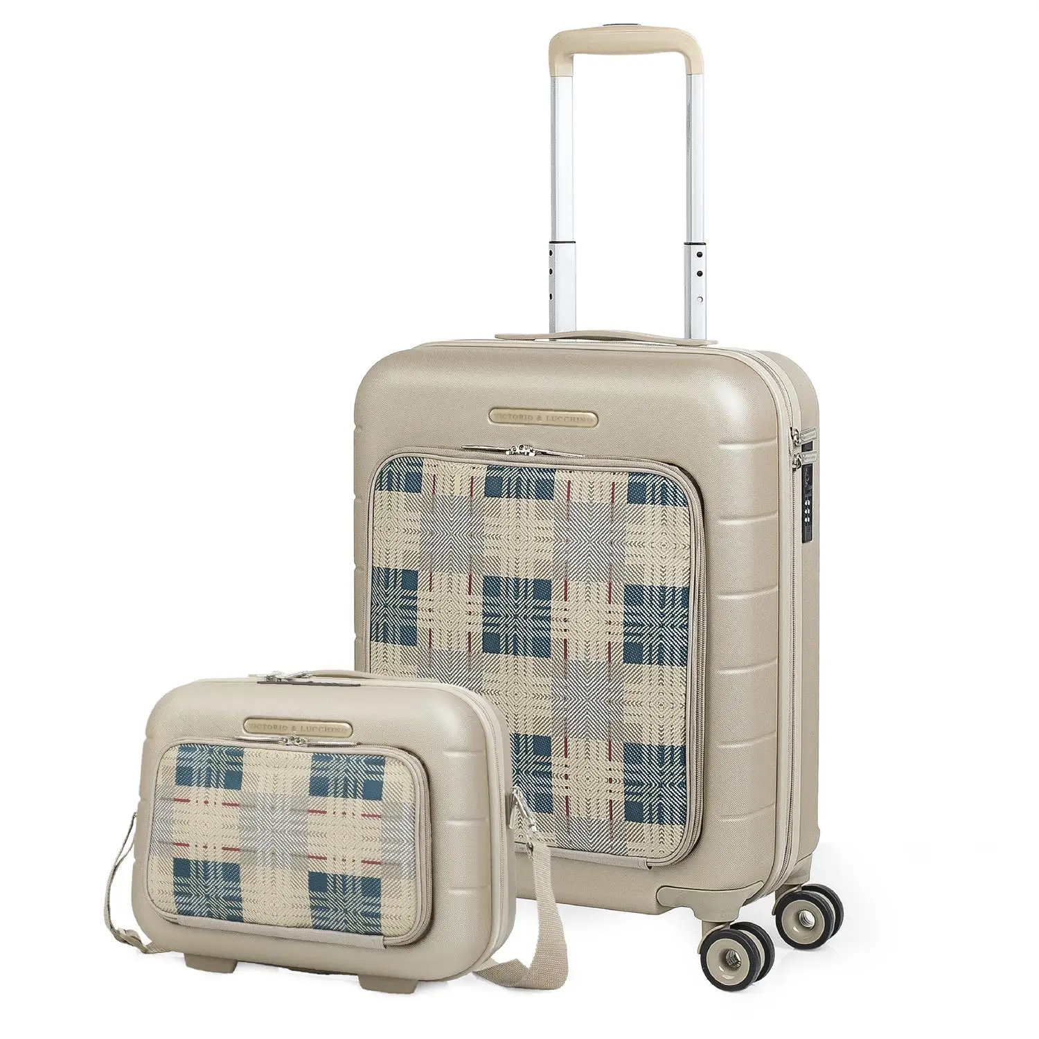 Juego Maleta Cabina Y Neceser 2 Pzs, Maleta Pequeña 20"(55X40x20 ABS, Rígidas, Resistentes Y Duraderas, 4 Ruedas, Cómodas Y Ligeras, Candado Combinación 56250B|Sets de equipaje| AliExpress