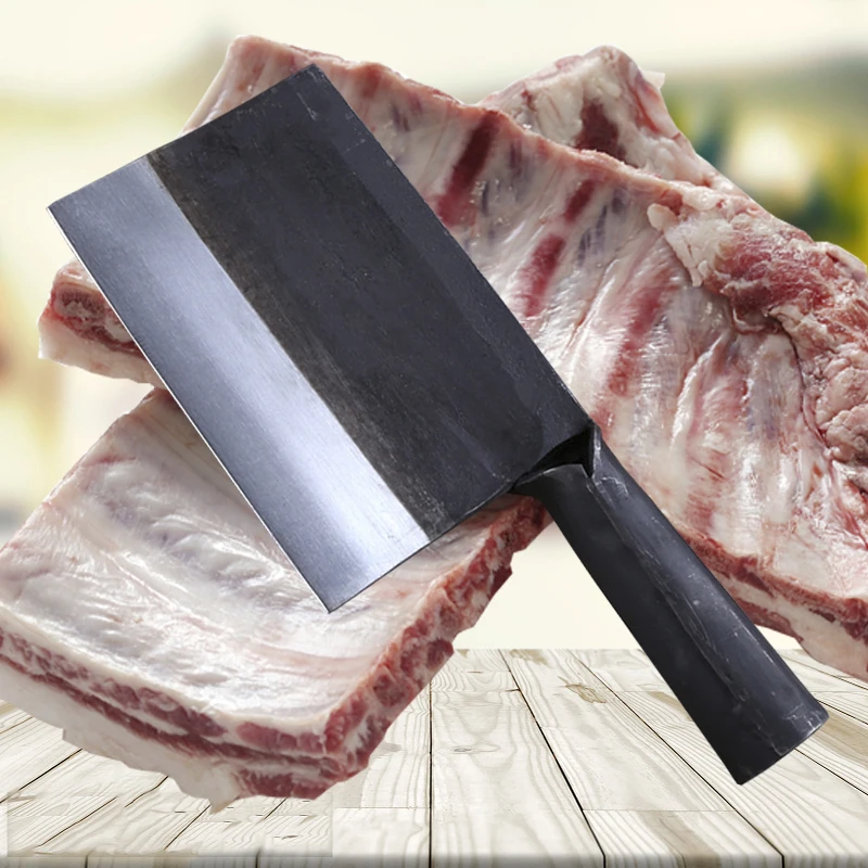 Professional 6 inch Handmade Forged Santoku Knife Carbon Steel Forged Chinese Knife Meat Cleaver Kitchen Knives Professional 6 inch Handmade Forged Santoku Knife Carbon Steel Forged Chinese Knife Meat Cleaver Kitchen Knives