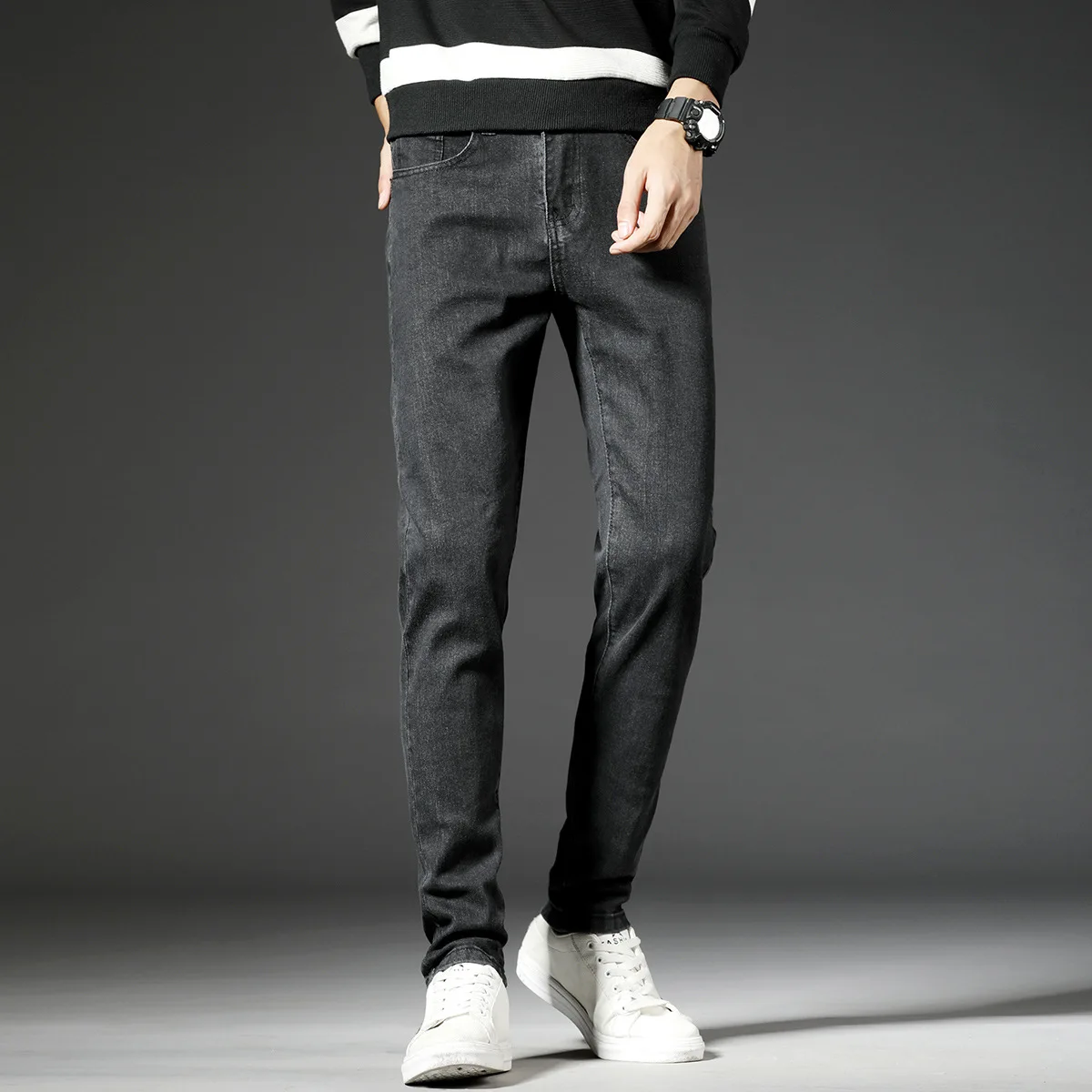 Мужские байкерские джинсы, джинсы Homme Calca Masculina Ropa Hombre De Marca, мужские классические брюки, большие размеры, Pantacourt, известный