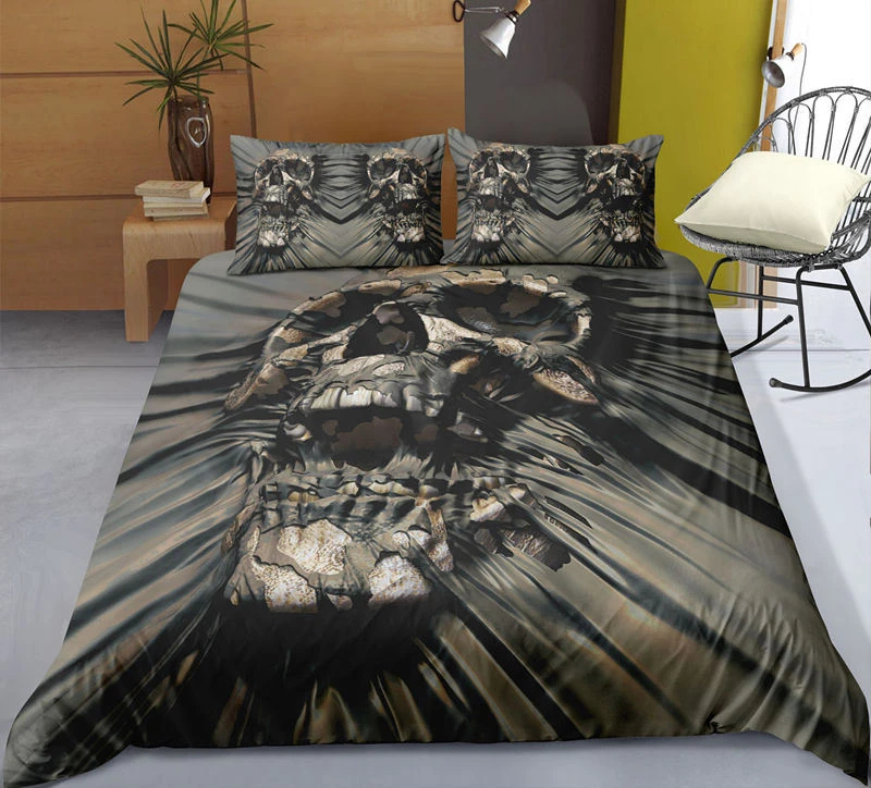 Fanaijia Bedding Sets King Size Luxury Sugar Skull Duvet Cover Set Quilt Cover With Pillowcase Bed Sets Bed Comforter Bedding Sets Aliexpress