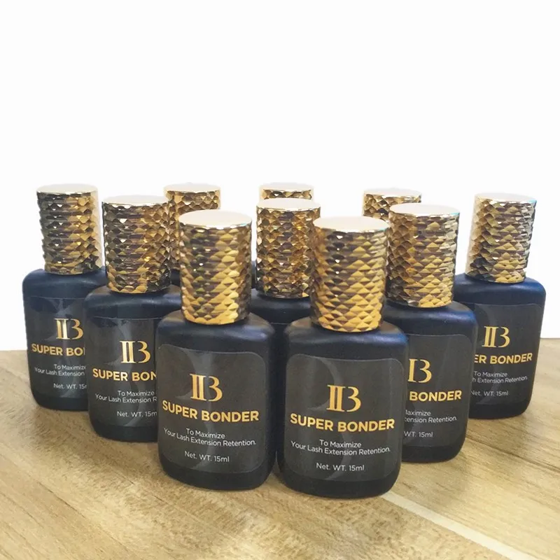 15ml IB SUPER BONDER Fixing Agent For Eyelash Extensions Primer Cure Adhesive Bonding Lashes Grafting Transparent Curing Liquid 3