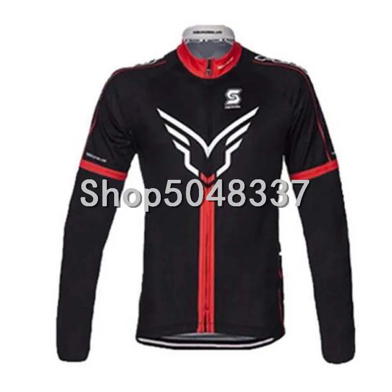 felt New Spring/Autumn Jersey Clothing Men's Long Sleeve Cycling Jersey Shirts Maillots Ciclismo MTB Mountain Bike Tops