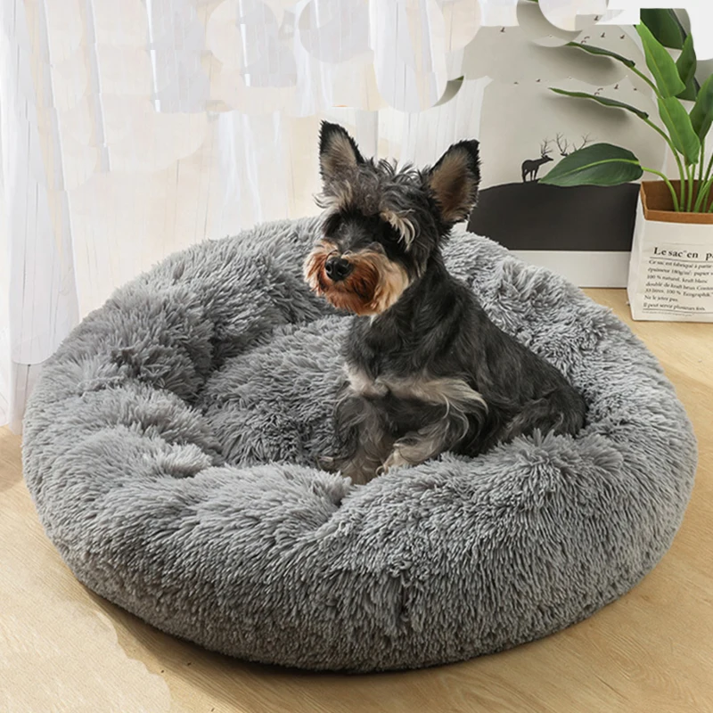 Super Soft Dog Bed Round Washable Long Plush Dog Kennel Cat House Velvet Mats Sofa Dogs Basket Pet Bed Mat Cushion Animals Sofa Super Soft Dog Bed Round Washable Long Plush Dog Kennel Cat House Velvet Mats Sofa Dogs Basket Pet Bed Mat Cushion Animals Sofa