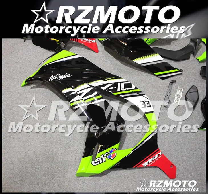 ABS мотоцикл обтекатель комплект для KAWASAKI ZX-10R 2011- год кузов литьевая форма Магазин № 2044