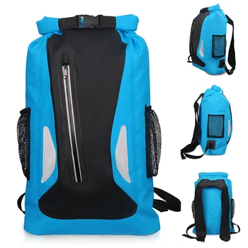 

Waterproof Dry Bag 25L Reflective Dry Sack Roll Top Dry Sack Lightweight Camping Gear Bag Mountaineering Bag