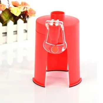 

1pc Mini Hand Pressure Upside Down Drinking Fountains Cola Beverage Switch Water Drinkers Automatic Dispenser bar tools