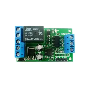 

1 Channel 2 in 1 Durable Use Relay 12V RS232 TTL232 DC Module Remote Control Switch Component UART Port For Car Motor