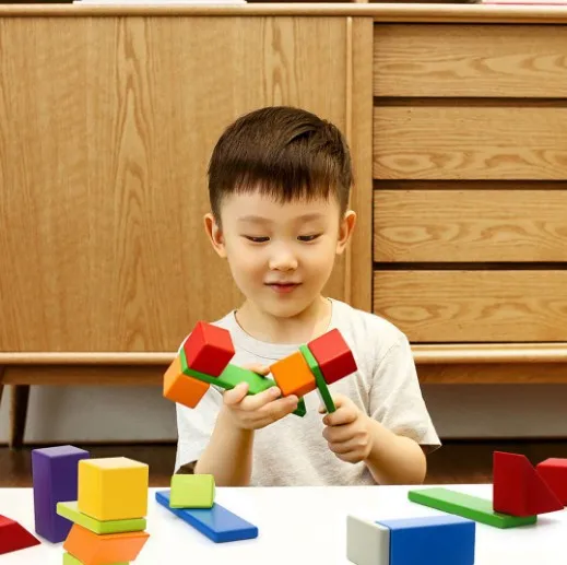 

Minimoto Rabbit Smart Building Blocks Early Childhood Educational Group Assembled CHILDREN'S Toy GIRL'S Boys Inserted Building B