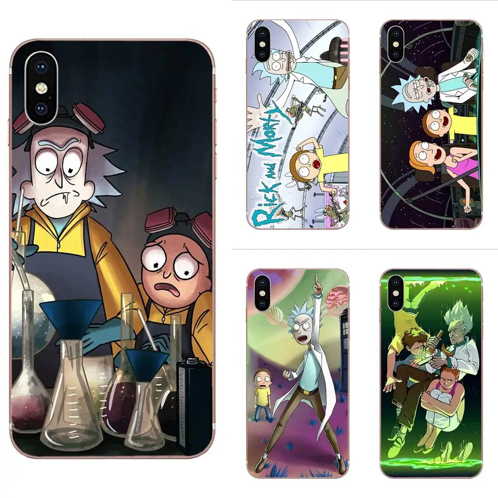 

TPU Case Accessories For Xiaomi Redmi Mi 4 7A 9T K20 CC9 CC9e Note 7 9 Y3 SE Pro Prime Go Play Rick And Morty Breaking Bad