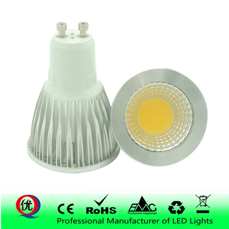 

Super Bright LED GU10 COB Lamp MR16 LED Bulb 6W 9W 12W AC 110V 220V Lampada Aluminum Energy Saving Home Lighting LED Spotlight