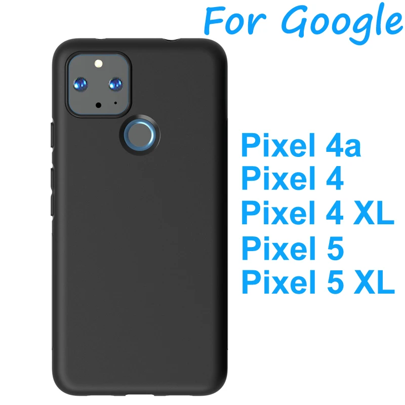 Чехол-бампер для Google Pixel 4a мягкий силиконовый Ультратонкий чехол-накладка 4 5 XL 5G
