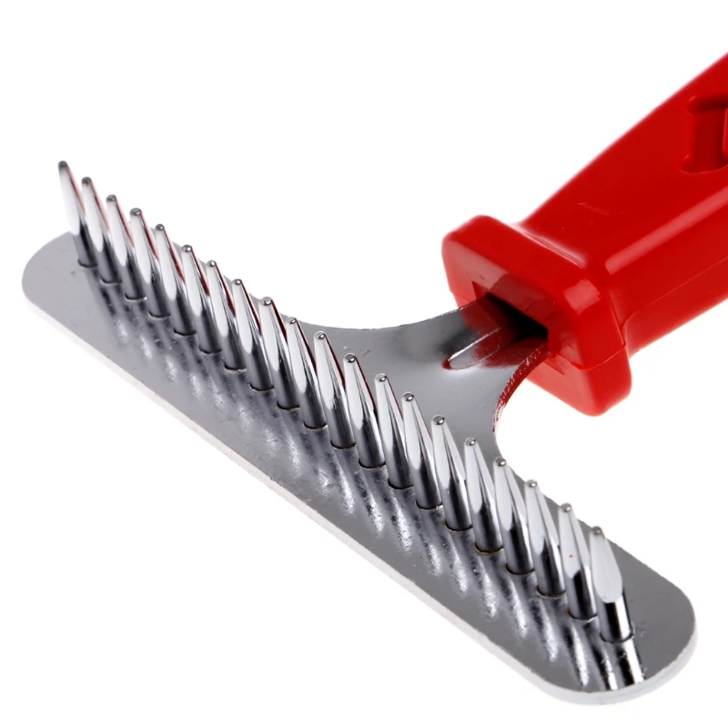 Pet Dog Cat Long Short Thick Hair Fur Shedding Remove Grooming Rake Comb Brush