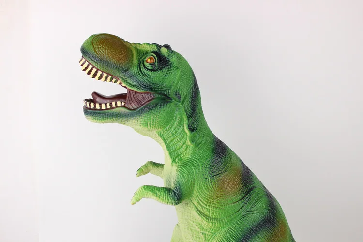 Очень большой размер мягкий Silcone модель тиранозавра игрушка Реплика T-REX динозавр украшения детские развивающие