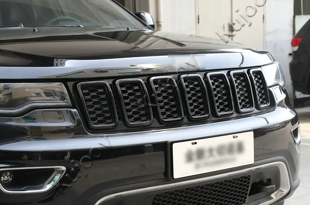 Интерьерные молдинги для Grand Cherokee+ средняя сетчатая решетка сетчатая декоративная крышка рамка отделка