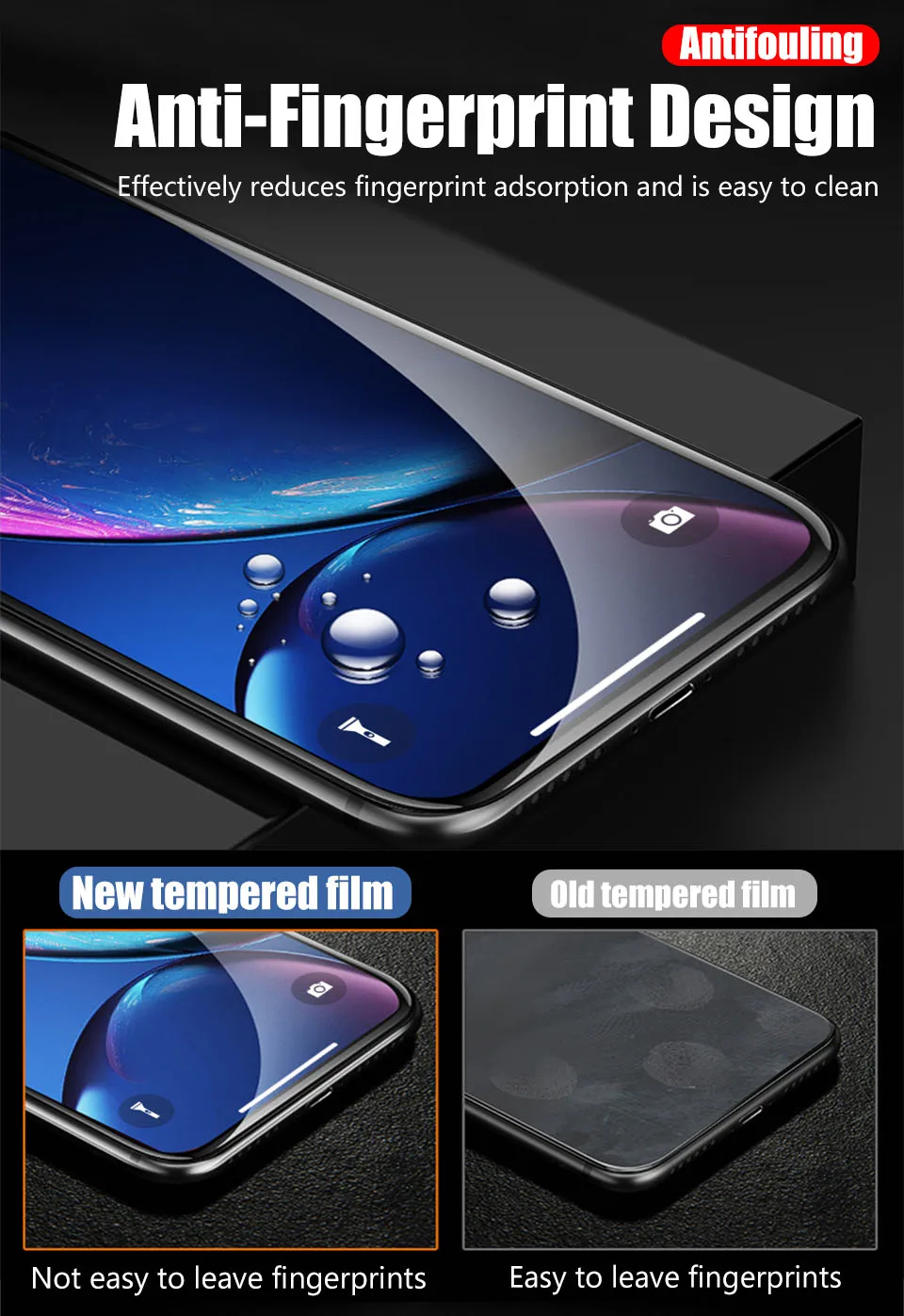 20D полное покрытие закаленное стекло для iPhone 11 Pro MAX Защита экрана для iPhone X XR XS 6 6s 7 8 Plus 11 Pro MAX стеклянная пленка