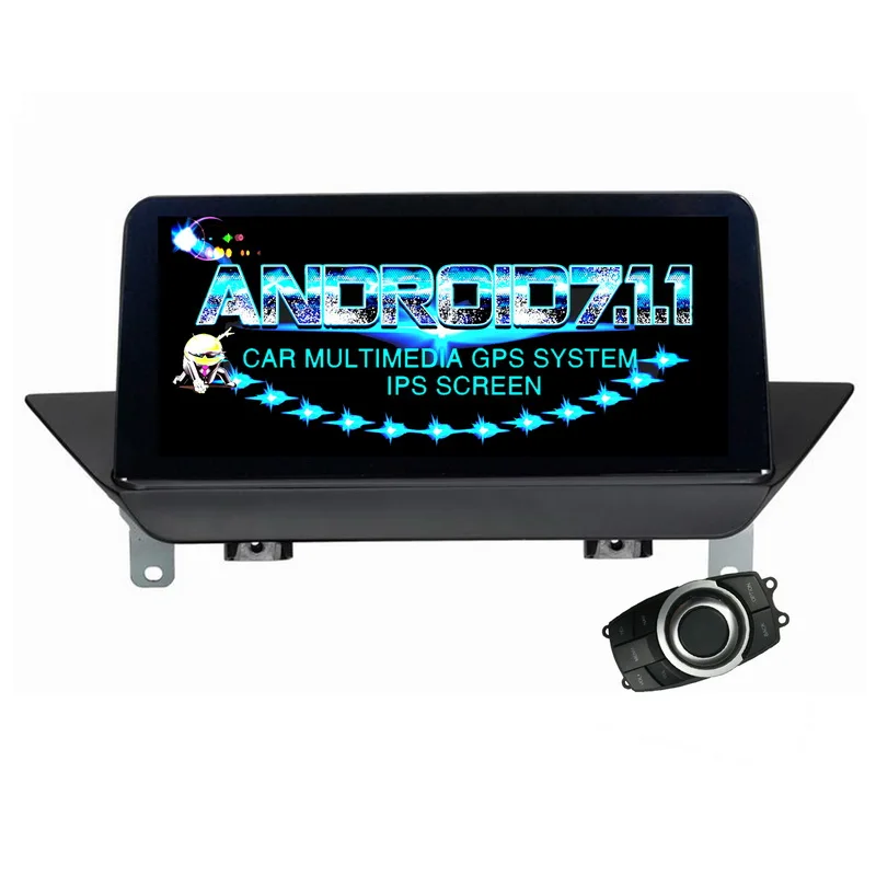 Android 7.1.1 автомобильный dvd плеер для bmw X1 E84 2009 2015 + IDrive без оригинального экрана