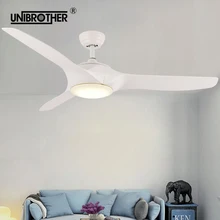 52 дюйма современный потолочный светильник с вентиляторами пульт дистанционного управления светильник с вентилятором для спальни Гостиная обеденный дети изучают офисные потолочный вентилятор лампы