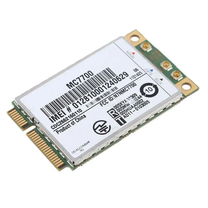 

Mini PCI-E 3G/4G WWAN GPS Module MC7700 PCI Express 3G HSPA LTE Wireless Card