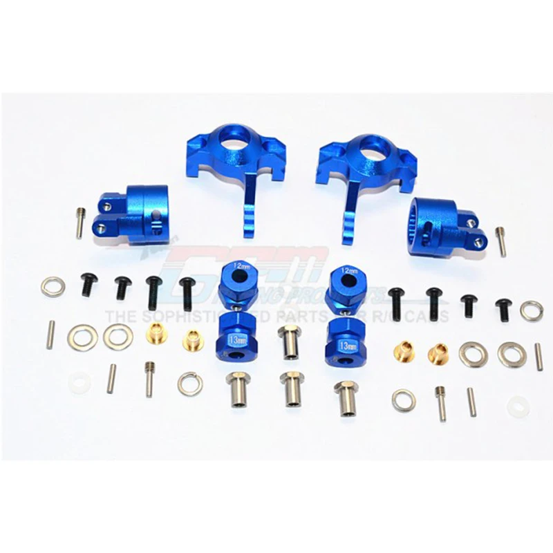 

GPM ALUMINIUM FRONT C-HUB & KNUCKLE ARM (5 DEGREE CASTER) For AXIAL RR10 BOMBER RC Upgrade